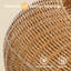 46-inch wicker cat dinosaur tower with scratching post, wicker cat bed, and removable cushion