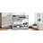 Rubber Wood Bunk Bed with Drawers, Ladder, and Guardrails-115684344-121293846