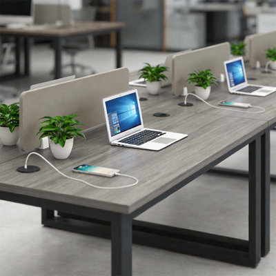 Rectangle Desk Office Suite Benching Workstation
