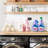 16 pcs Large Clear Plastic Storage Bins 11 x 7.5 Inch Rectangle Acrylic Organizer Containers with Handle for Pantry, Closet, Laundry Room, Kitchen, Bathroom, Refrigerator Organization