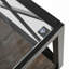 Table basse en verre trempé avec tablette de plancher-2031026940