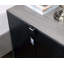 Table de chevet grise 1pc