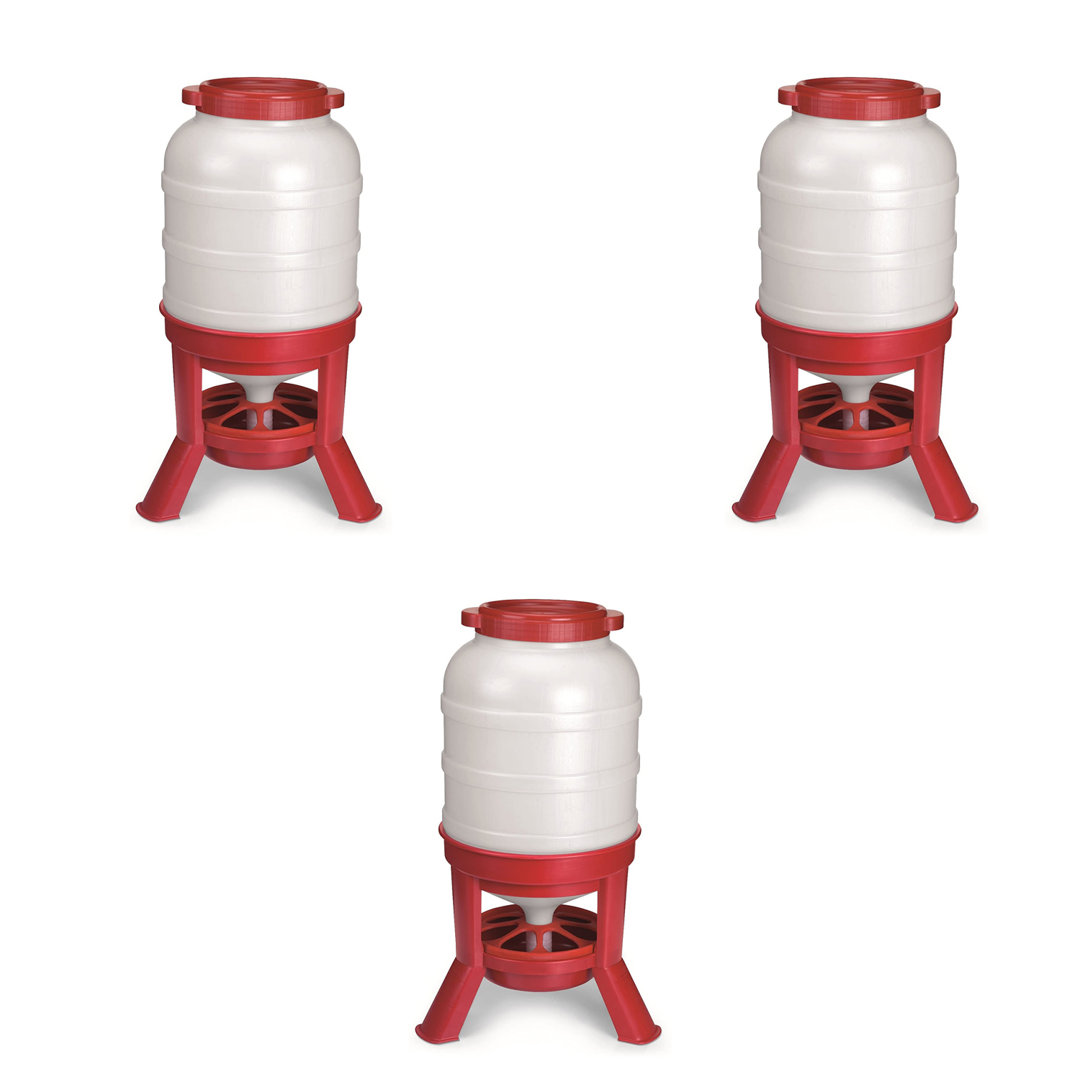 Plastic Feeder (Set of 3) Miller Manufacturing