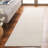 Maynie Hand Tufted Wool/Viscose/Cotton Solid Color Rug in Ivory-2103037868