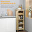 Armoire de rangement Mirto de 48 po avec porte coulissante de style grange-361027401