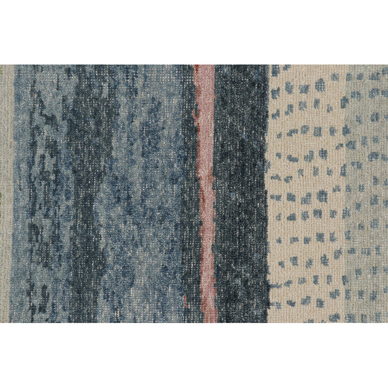 Distressed Homage Abstract Area Rug, Rectangle 10' x 14'