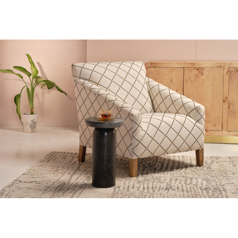 Table d'appoint Siara, Noir