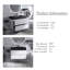 Meuble-lavabo mural simple 36 po avec plateau