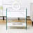 Nightstand With Drawer And Shelf, Bedside Table-2127524088