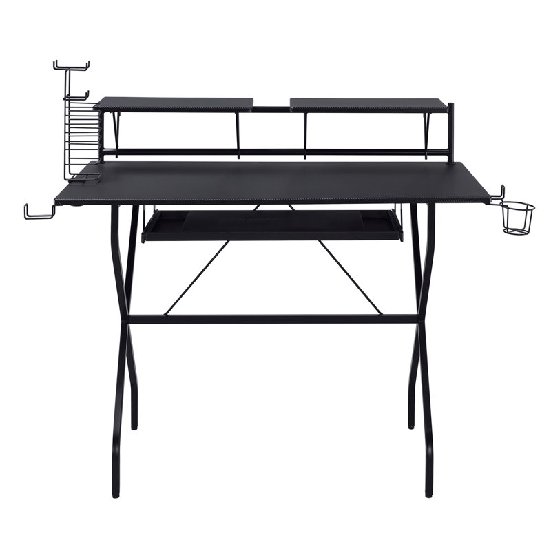 Computer Desk with Keyboard Tray