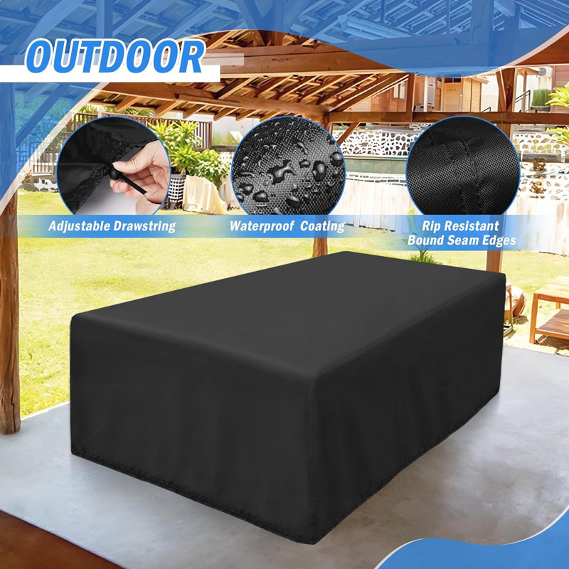 Housse imperméable pour meubles de patio