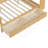 Wooden Full Size DayAntonin with Storage Shelves, Multi-functional Antonin with Two Drawers and Study Desk-1744637243