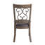 Chaise rembourrée (ensemble de 2)