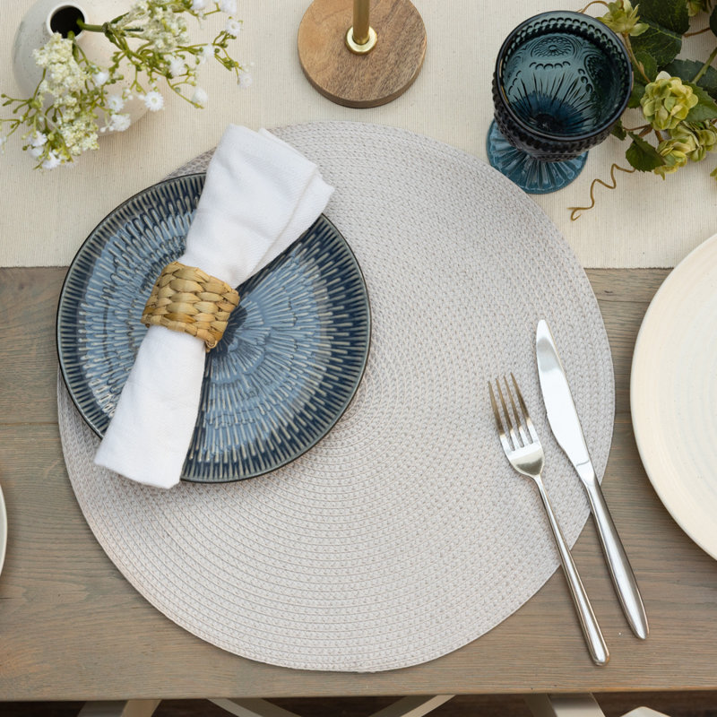 Polyester No Pattern Placemat