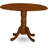 Maytham Drop Leaf Solid Wood Rubberwood Dining Set-658916230-538234533