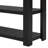 Entryway Console Table with 4 Drawers and 2 Shelves, Suitable for Entryways, Living Rooms.-304347986