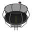 Trampoline 14 pi avec enceinte, échelle et revêtement antirouille, approuvé ASTM pour le plaisir des enfants en plein air