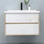 460mm Single Bathroom Vanity with Integrated Resin Basin