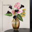 Ornements de fleurs simulées