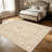 1PC Vintage Persian Neutral Floral Farmhouse area rugs for Living Room, Soft and Comfortable, Suitable for all seasons, easy-to-maintain, machine washable Indoor floor mat, Under Table Farmhouse suitable for dining room, bedroom, home office,-223579739