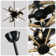20" Farmhouse Caged Ceiling Fan With Light Kit Reversible Wooden Ceiling Fan With Lights And Remote Control