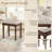 Upholstered Fabric Tufted  Vanity Stools-999356290