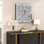 Crushed Diamond Mirror Wall Clock