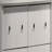 6-Drawer Dresser, 57"W  With Black Handles-664468422