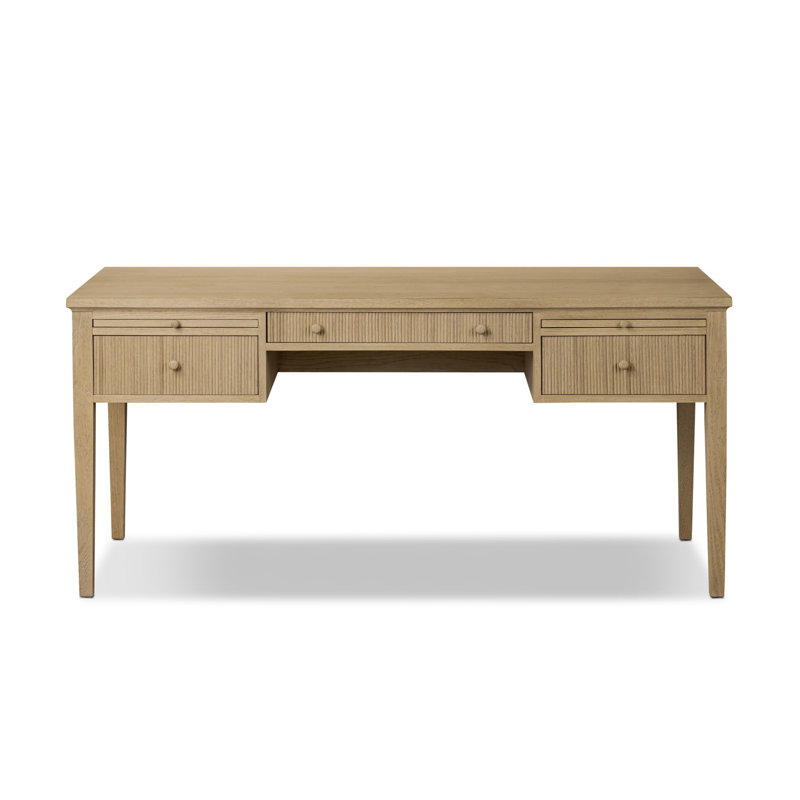 Executive Desk, Light Weathered Oak