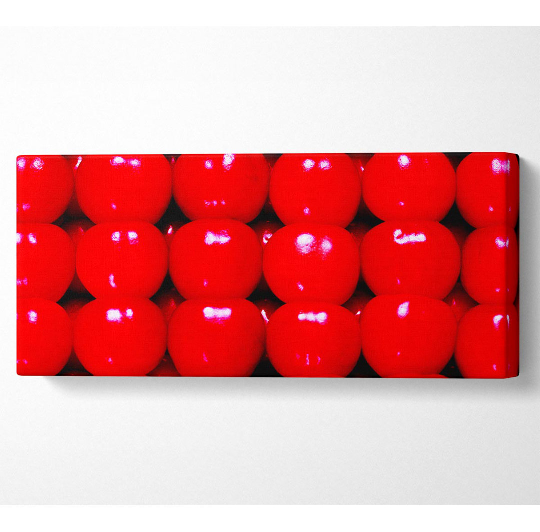 Candy Apple - Kunstdrucke auf Leinwand - Wrapped Canvas