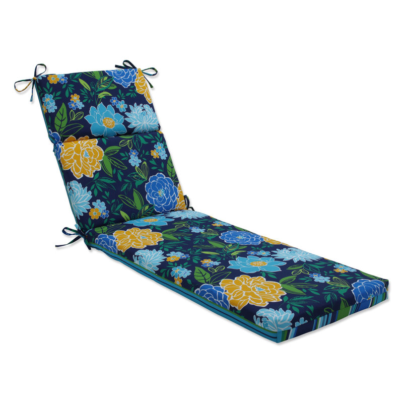 Dasantila Outdoor 3'' Chaise Lounge Seat / Back Cushion