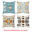 Set of 4 Throw Pillow Covers, Cushion Couch Sofa Pillowcases Moroccan Pattern Sofa Pillowcases Decorative Moroccan Throw Pillows for Bedroom Living Room, 45*45cm-124909030