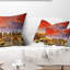 Coussin lombaire à l’hiver cityscape photo manhattan