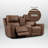 77.5" Zero Gravity Triple Power Genuine Leather Loveseat With Console And Usb & Type-c Charging-1502049341