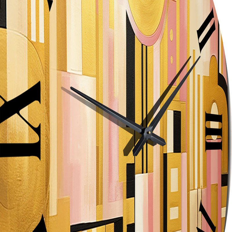 Horloge murale en métal, Petit