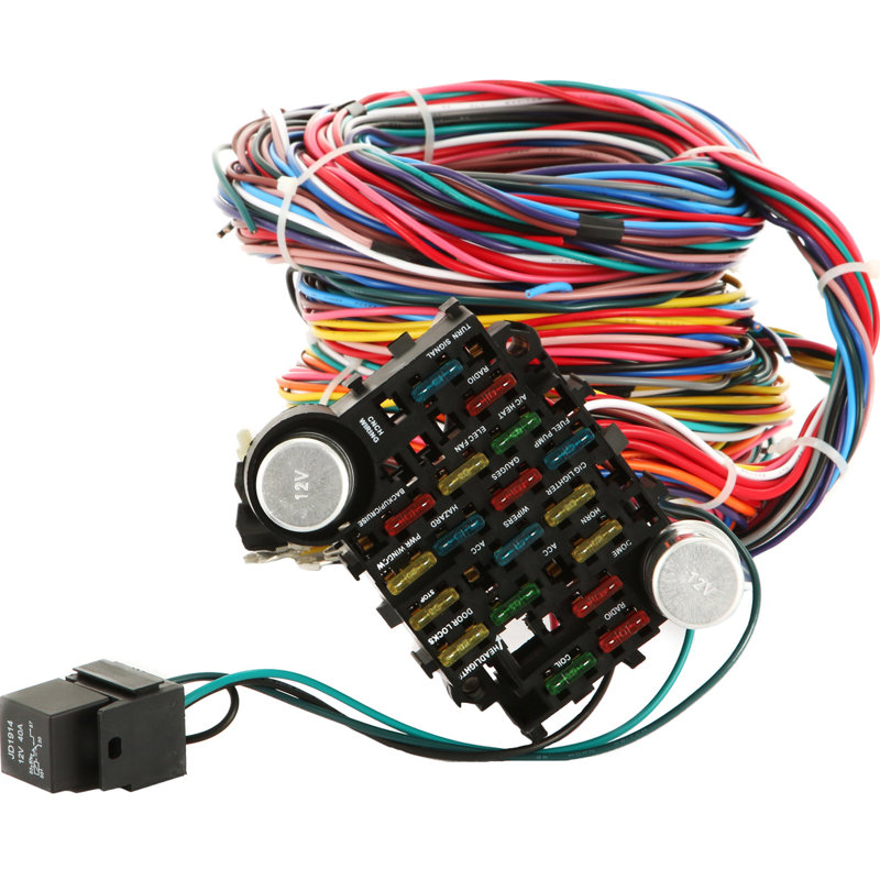 21 Circuit Wiring Harness Kit Long Wires Wiring Harness 21 standard Colour