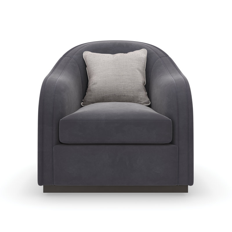 Upholstered Barrel Chair