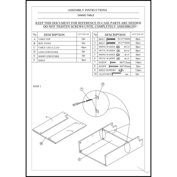 Dimensions du produit