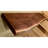 Walnut Floating Shelf with Live Edge-85421069