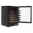 Cosmo Lumin Collection 24 In. 52-bottle Single Zone Compressor Wine Cooler, Digital Controls, Led Lighting, Matte Black