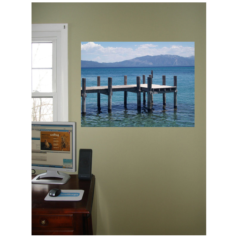 Décalcomanie murale à seule station, H 27 po x l 36 po