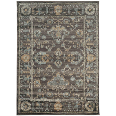 Tapis brun / brun clair Benson