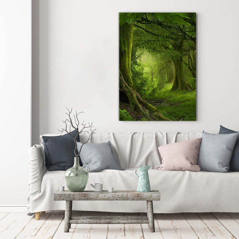 Tropical Jungle - Wrapped Canvas Print