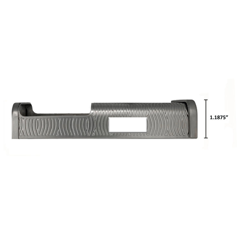 Housse pour sonnette vidéo Waves, Argent nickel poli