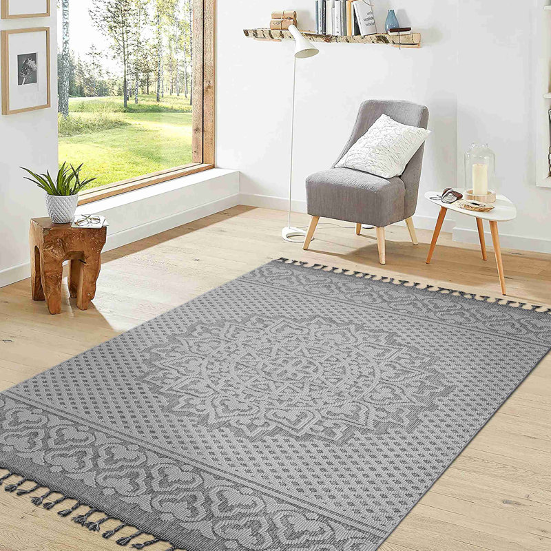Tapis intérieur / extérieur Gallos, Rectangle de 5 pi 3 po x 7 pi 6 po