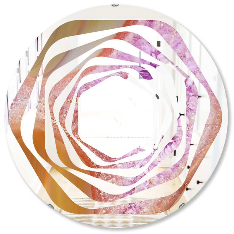 Miroir mural moderne Space Precious Fabulous, H 31,5 po x l po
