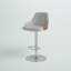 Chaise de bar pivotante en similicuir et fer Aurick-104175488-7106601-7106604