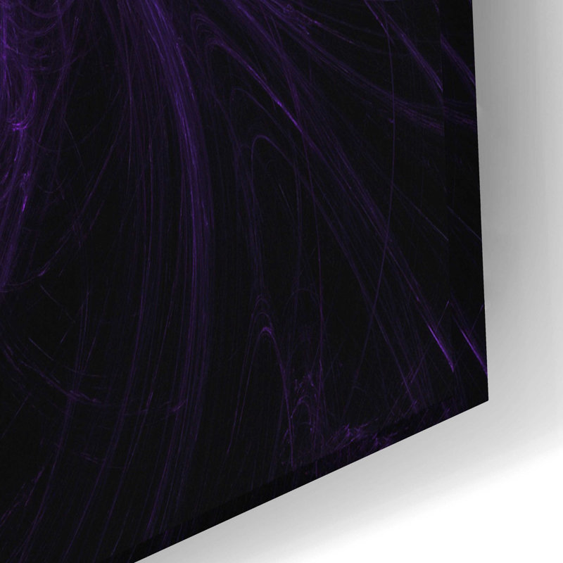 «Deep Fractals» par Inconnu, art mural en verre acrylique, H 16 po x l 24 po x P 0,2 po