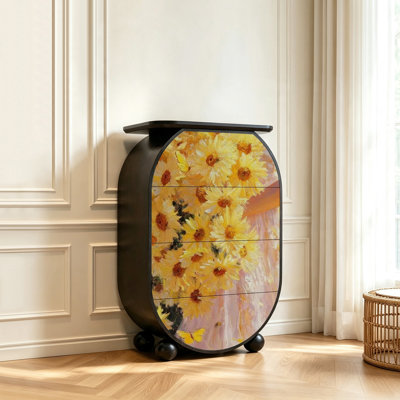 Meuble à tiroirs moderne pour salon