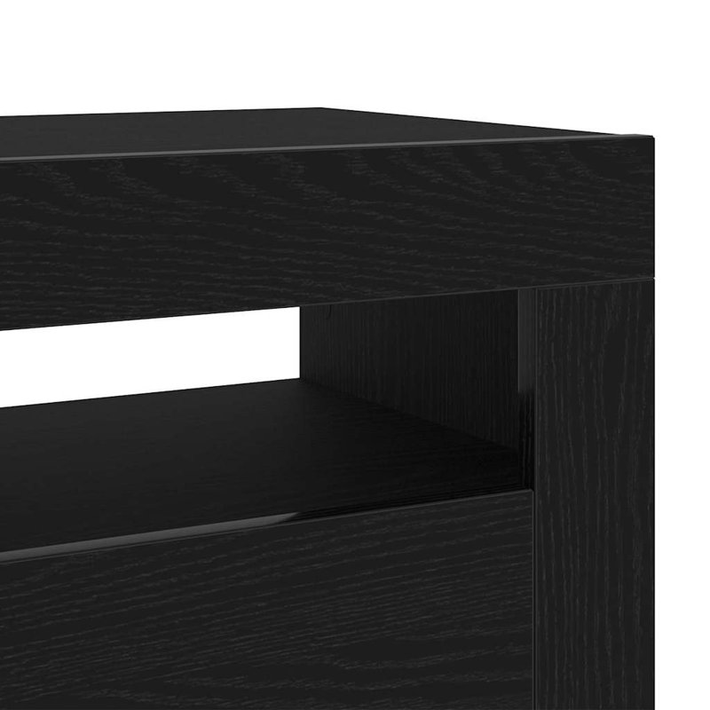 60cm W Manufactured Wood Bedside Table